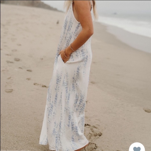 Presley Tie Dye Maxi Dress - Picture 7 of 10